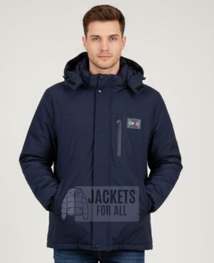 Μπουφάν Tommy Hilfiger Μπλέ