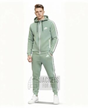 Σετ Φόρμα Fleece Tech NIke Φυστικί πράσινο